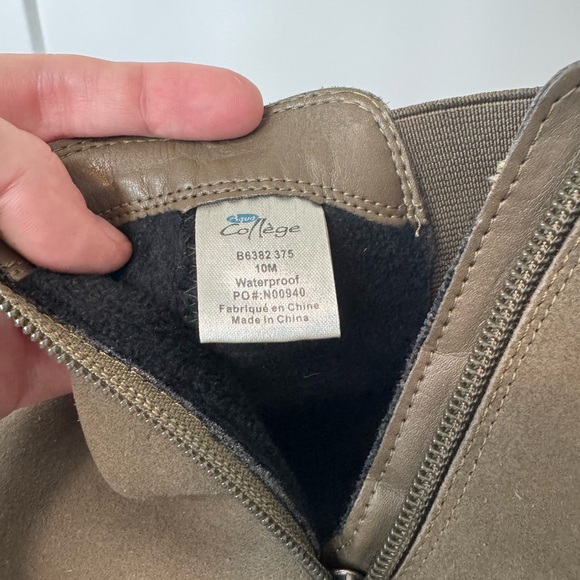 Suede Waterproof Bootie - Olive Green - Picture 7 of 7